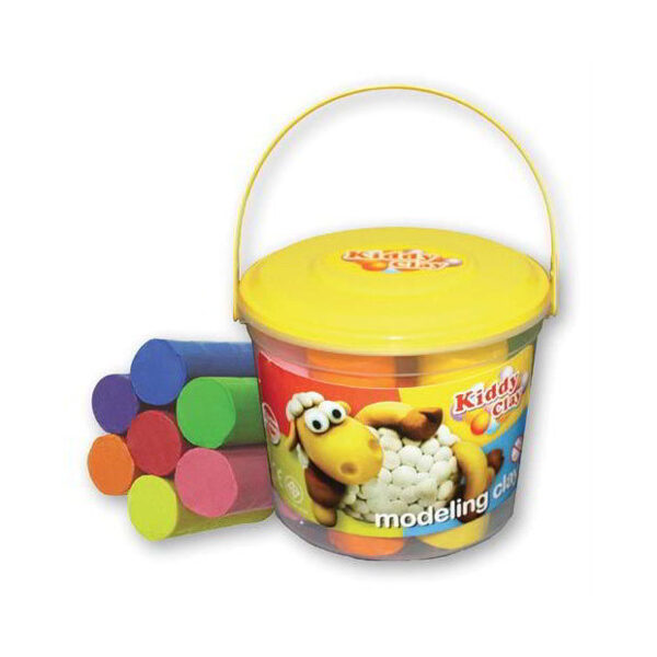 KIDDY CLAY (mehka modelirna masa - plastelin) 1240g 14105