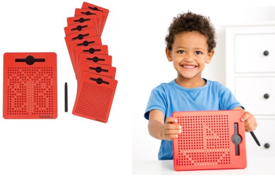 MAG PAD MINI Plošča z magnetnim pisalom (set 12 kosov)