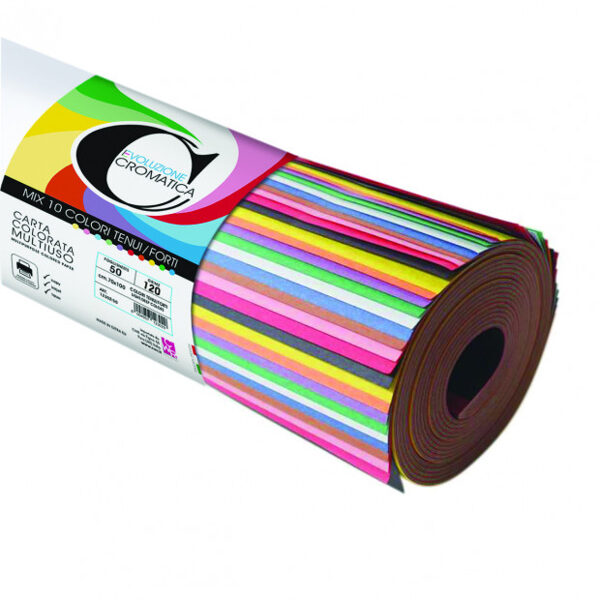PAPIR 120g 100x70 cm MIX BARV (5x10 barv)