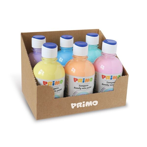 TEMPERA BARVE V PASTELNIH BARVAH (6x300 ml) 10611