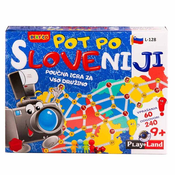 POT PO SLOVENIJI (poučna družabna igra)
