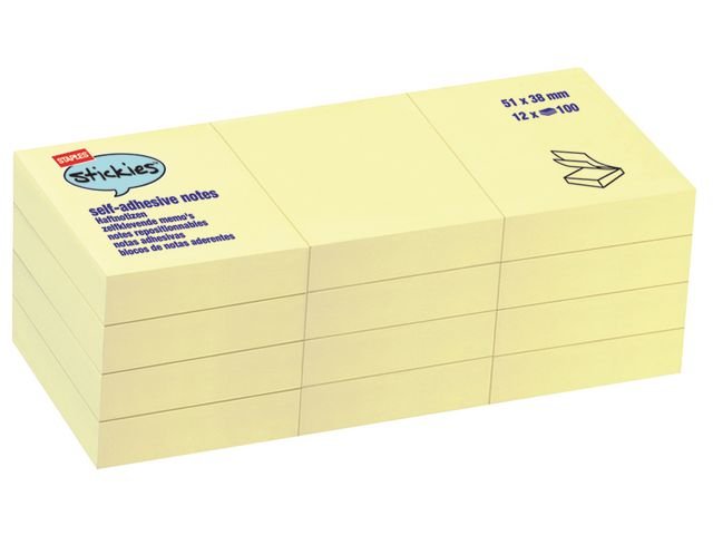 BLOK KOCKA SAMOLEPILNA 50X38/100 RUMENA PASTEL 8269