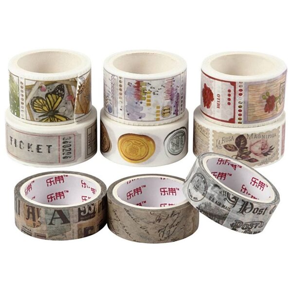 WASHI SET TRAKOV (set 9 kosov) 25246